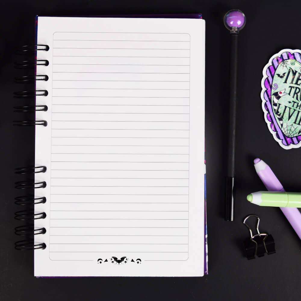 Lydia Deetz beetlejuice cuaderno A5