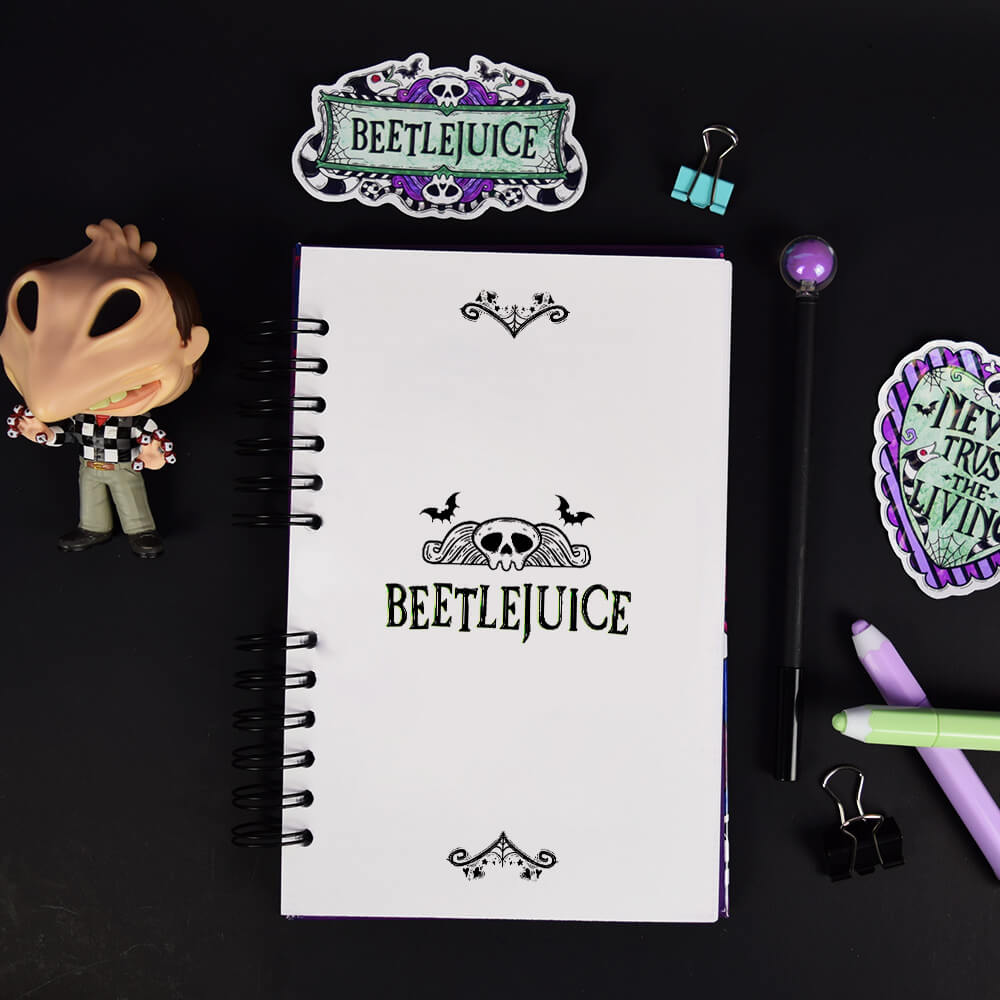 Lydia Deetz beetlejuice cuaderno A5