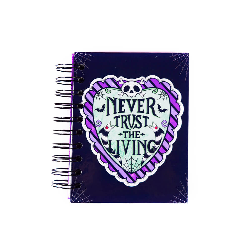Cuaderno pocket Never Trust The Living