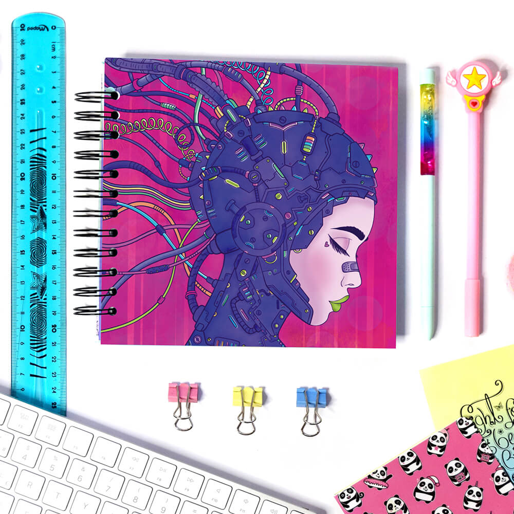 Cuaderno cyberpunk