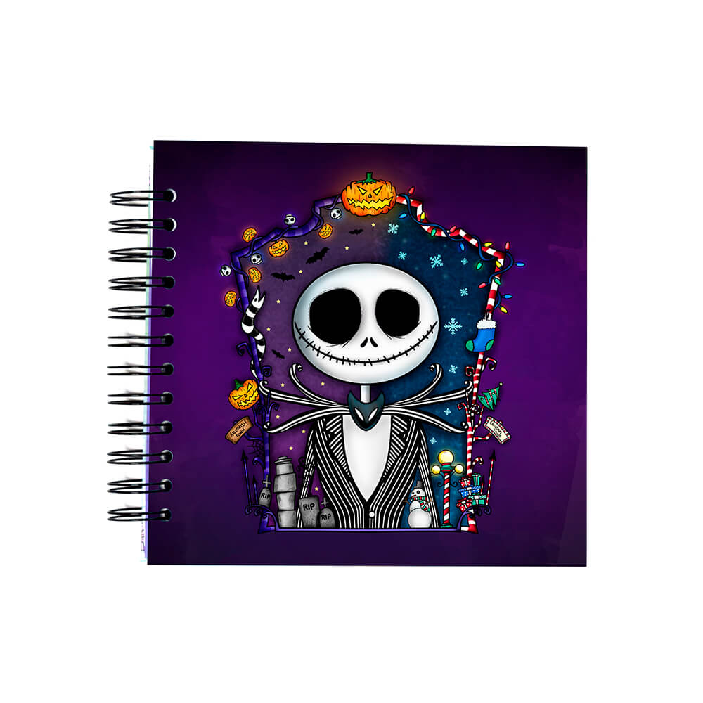 Jack skellington cuaderno