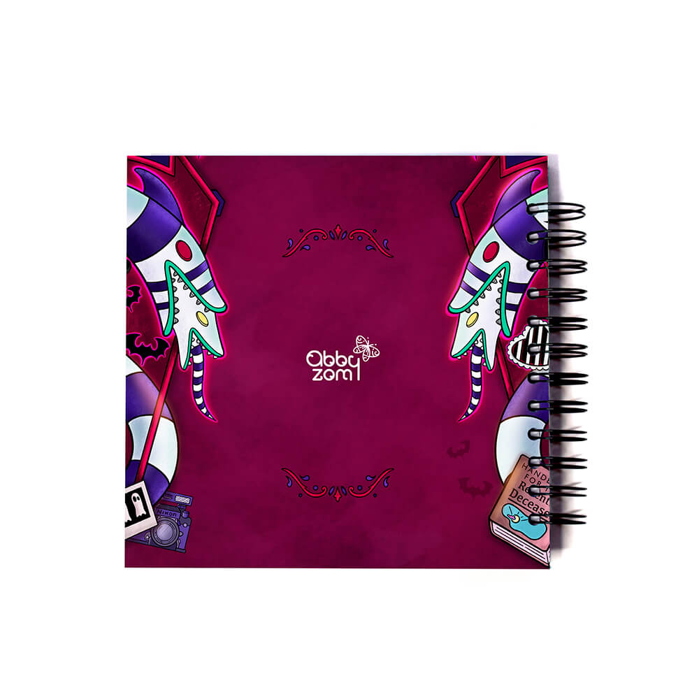 Lydia Deetz beetlejuice cuaderno