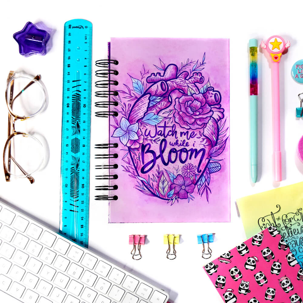Bloom cuaderno A5