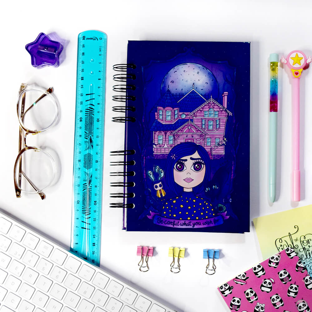Coraline cuaderno A5