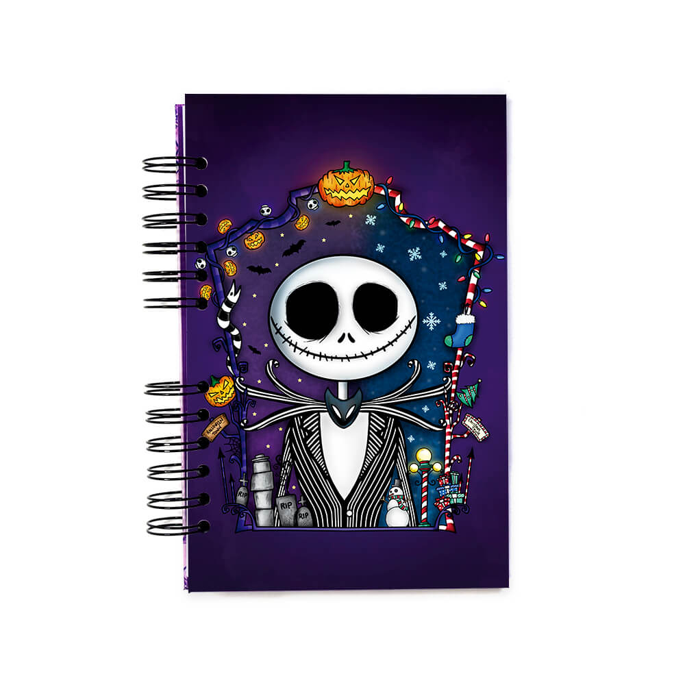 Jack skellington cuaderno A5