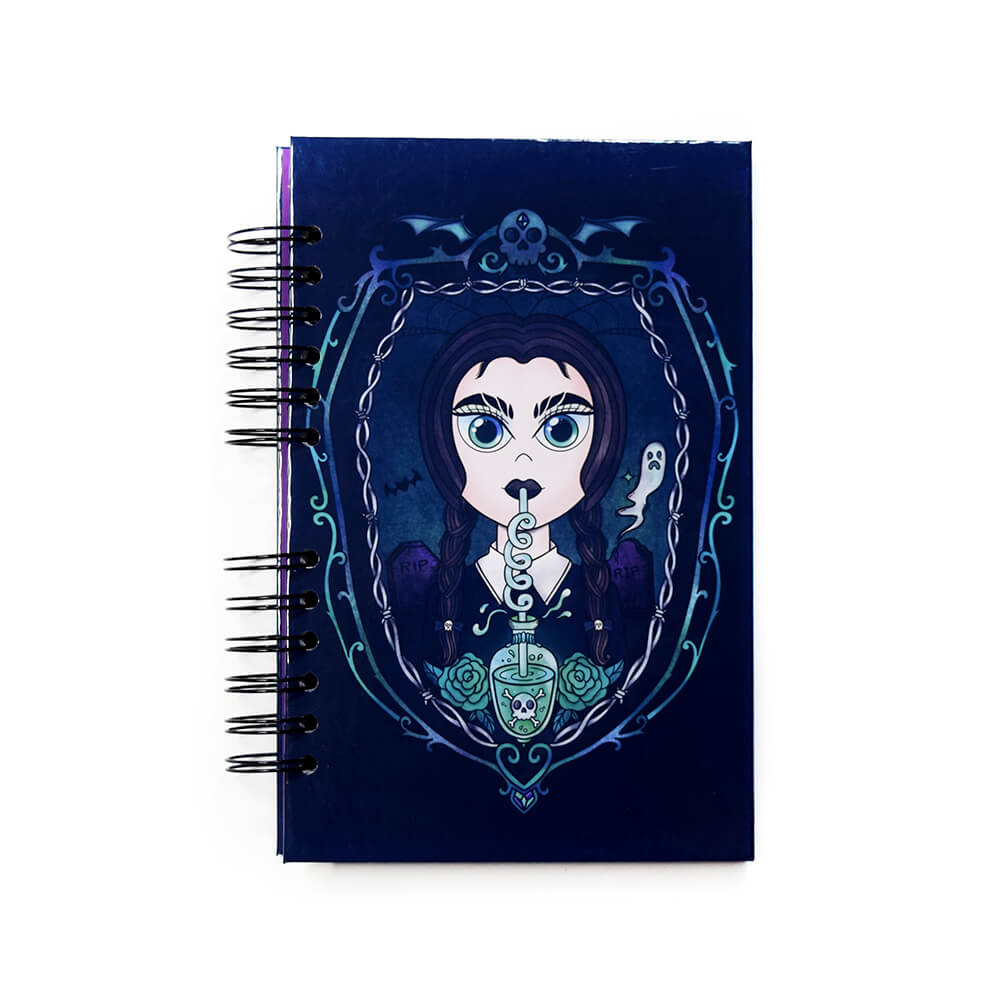 Merlina addams cuaderno A5