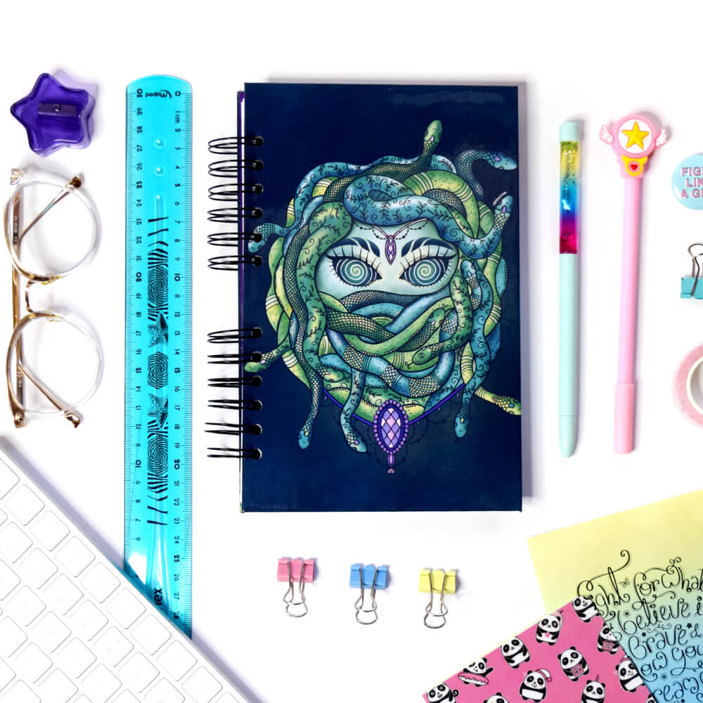 Medusa cuaderno A5