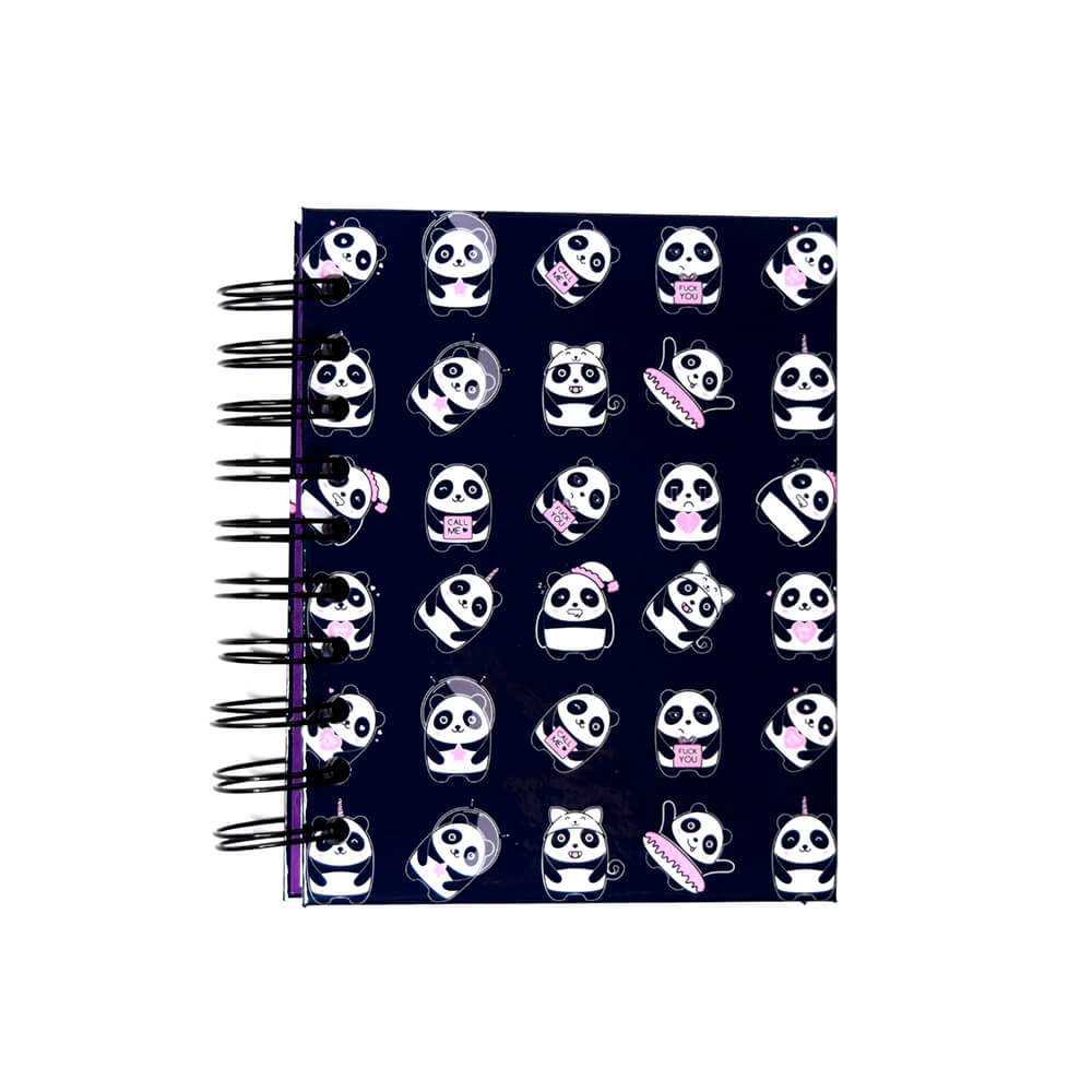 Cuaderno pocket pandas pattern