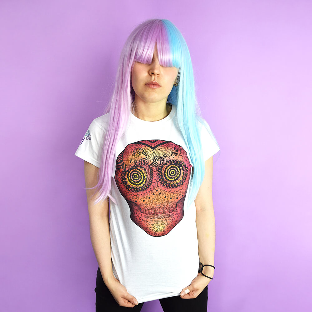 Playera calavera