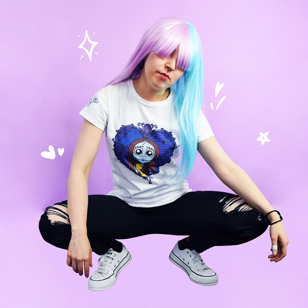 Playera sally the nightmare before christmas