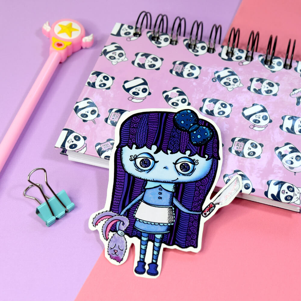 Spooky Alice sticker
