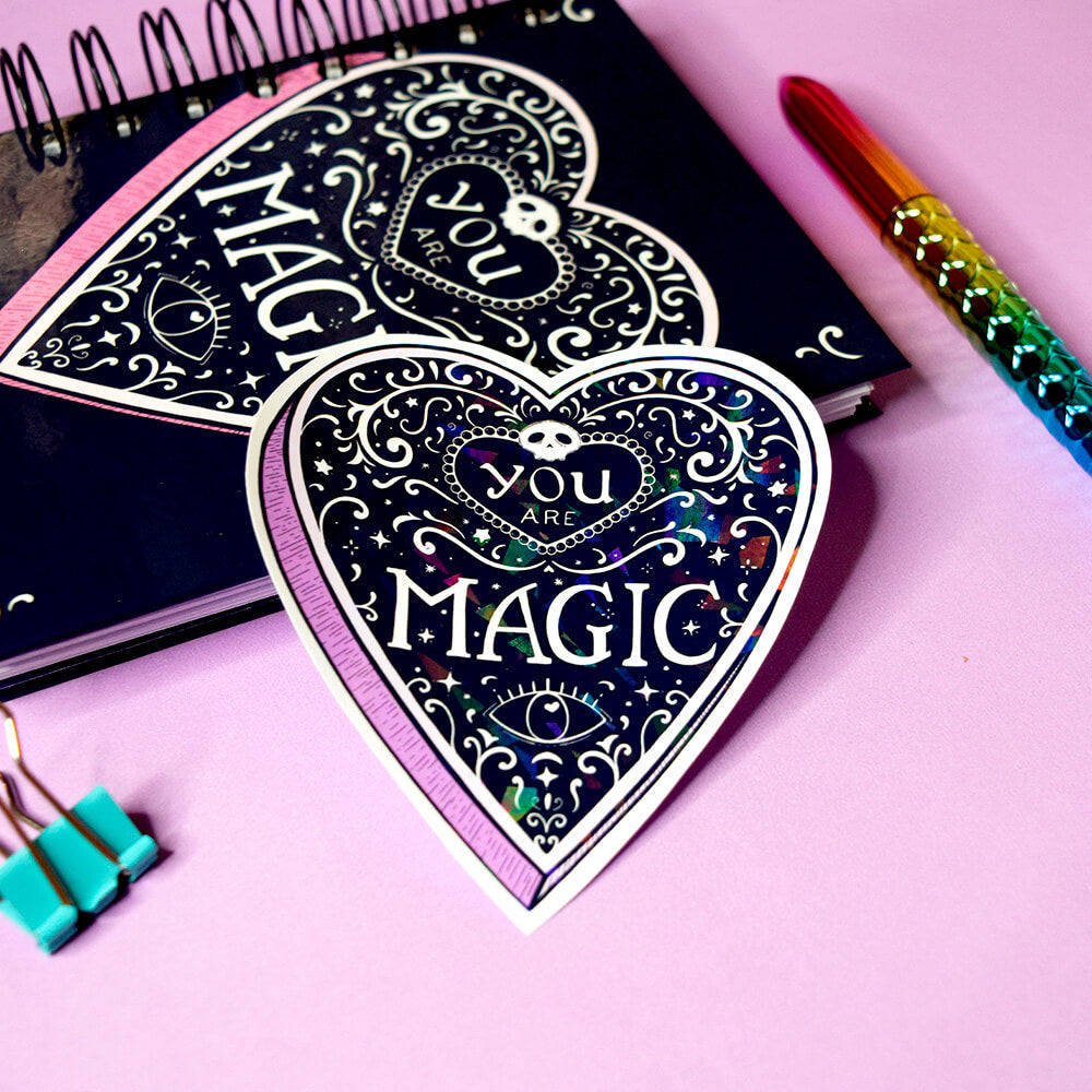 You are magic sticker holográfico