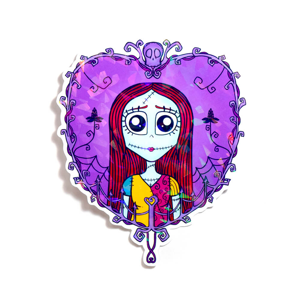 Sally sticker holográfico