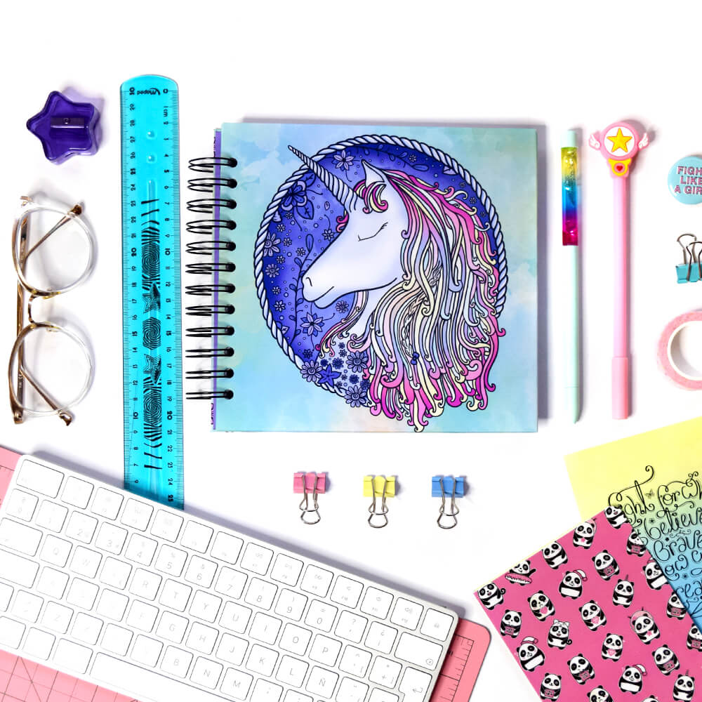 Cuaderno unicornio